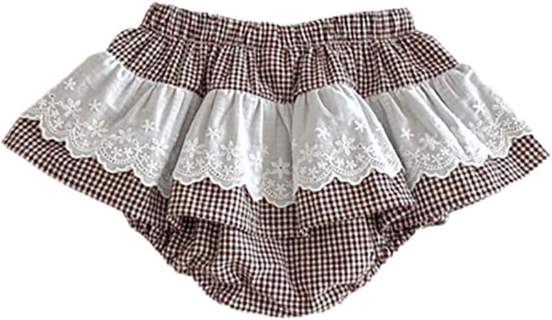 Newborn Infant Girls Ruffle Bloomers Diaper Covers Briefs Panties Toddler Baby Cute Cotton Shorts Underpants