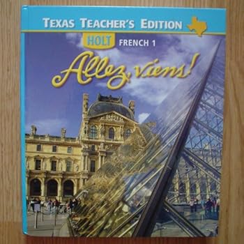 Hardcover Holt French 1 - Allez viens! - Texas Teacher's Edition Book
