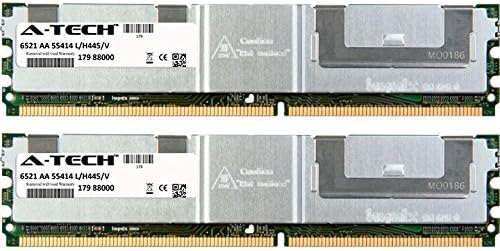 8GB KIT (2 x 4GB) For HP-Compaq Workstation Series xw6400 xw6600 xw8400 xw8600. DIMM DDR2 ECC Fully Buffered PC2-5300 667MHz RAM Memory. Genuine A-Tech Brand.