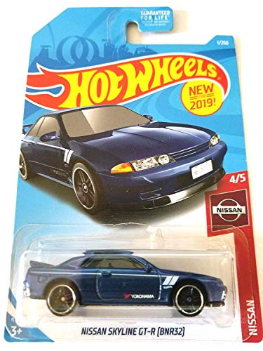 Hot Wheels Nissan Skyline GT-R 1:64 Azul miniatura 1