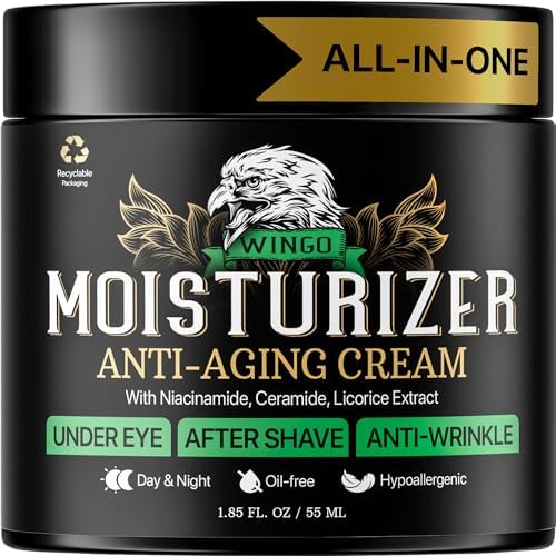 Natural Men's Skin Care Cream Face Lotion Moisturzing Oil