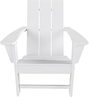 Vista 30 de WestinTrends Ashore Modern - Silla plegable Adirondack para exteriores (juego de 2), color negro