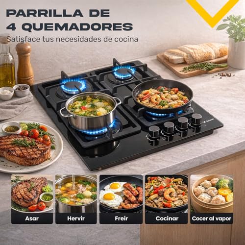 La mejor comparación de Estufas Empotrables Coppel - los más vendidos. 23 Estufas Empotrables Coppel marca GUTSTARK (2)