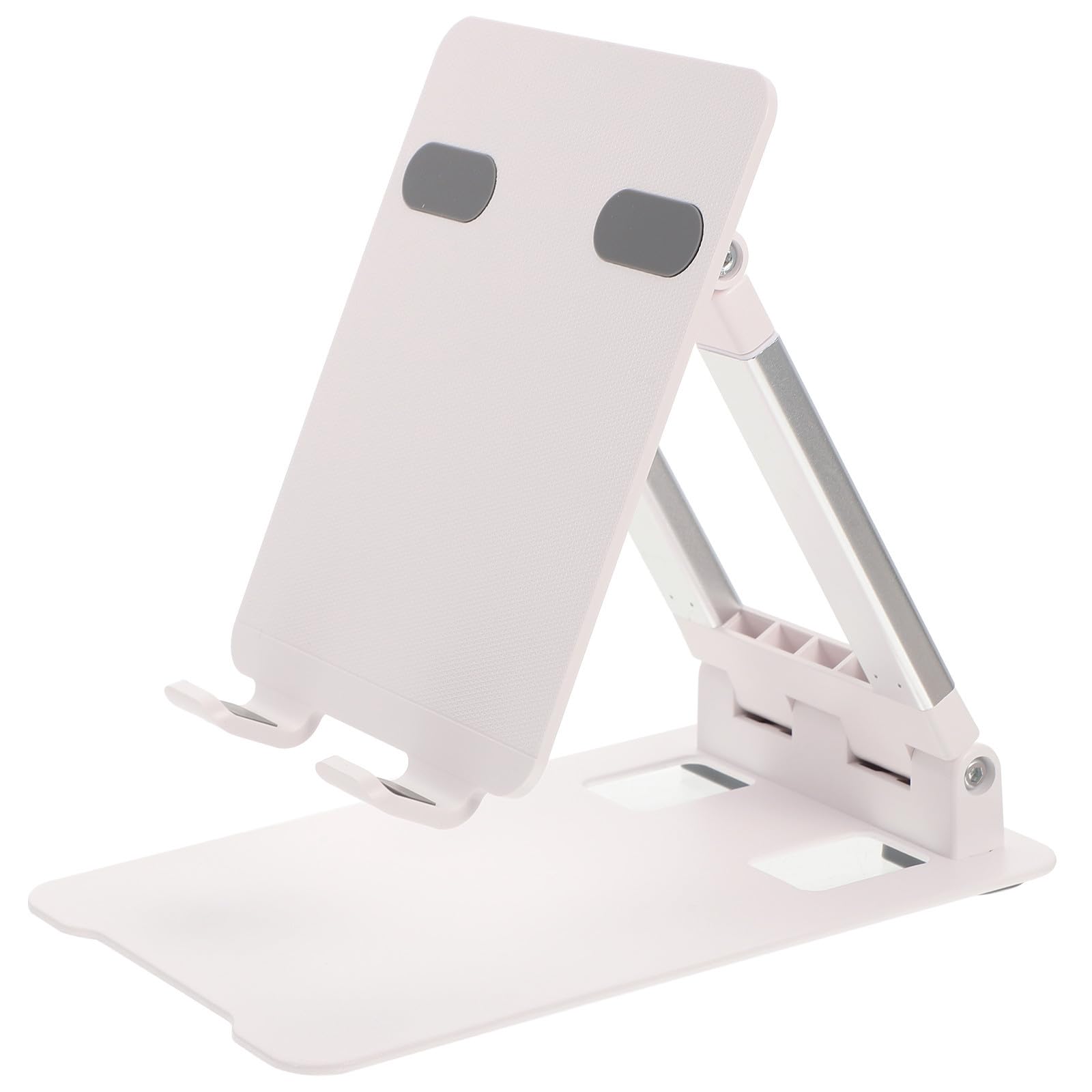 COLLBATH Soporte Metálico Ajustable para Tablet Base Antideslizante Soporte De Mesa Multiángulo para Oficina Hogar y Dormitorio