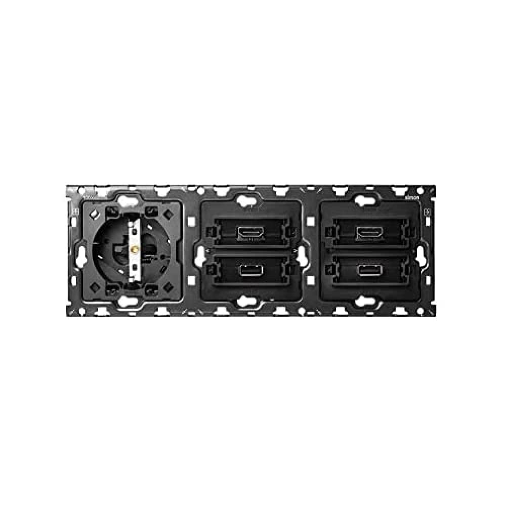 Kit 3 éléments base avec 2 prises HDMI et USB encastrables