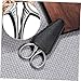 Didiseaon Beard Scissors Set 2PCS Trimming Scissors PU Cover Portable Beauty Tool for Men and Women for Home and Salon Use
