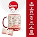 Imagen de Kembilove® Taza Stranger Love personalizada con nombres y bolsa de tela
