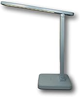 Vista 1 de Lámpara de escritorio LED inalámbrico recargable mini USB interruptor táctil regulador de regulación de ajuste de color (azul)