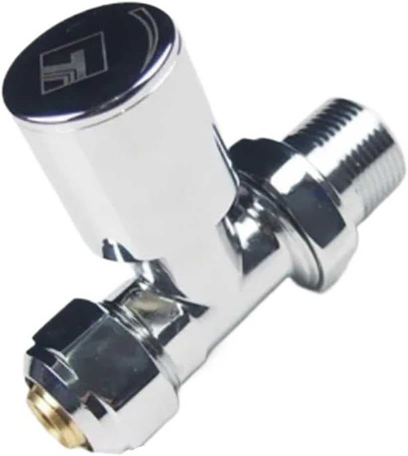 Manual Radiator Valve Thermostat Raditor Temperature Control Valve Two-way Thermostat Valve(Size:D)