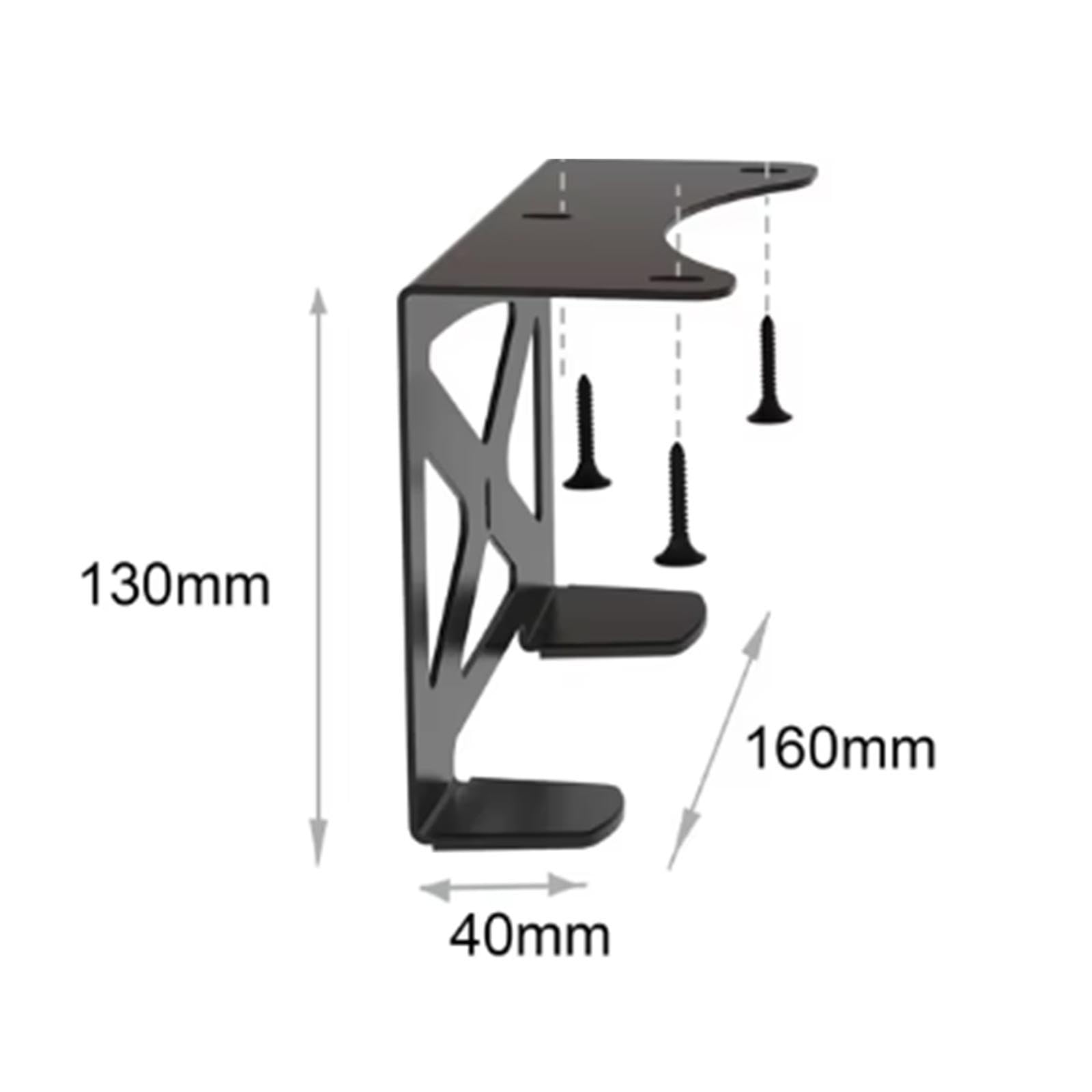Milageto Soporte Multifuncional Universal Y Resistente para Debajo del Escritorio.