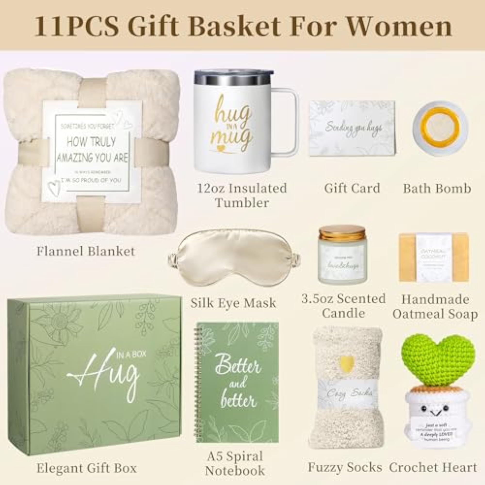 Get Well Soon Gifts for Women, Thoughtful Care Package