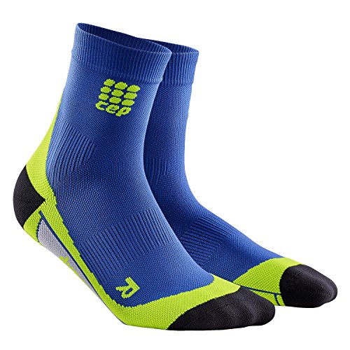 CEP Men’s Crew Cut Performance Running Socks - CEP Ultralight Short Socks