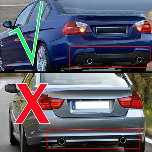 Diffuseur pare-chocs arrière BMW E90 E91 Sport kit carrosserie premium