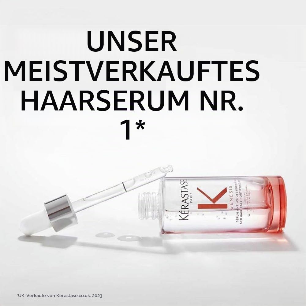 Kérastase Genesis Serum, Anti-Chute Fortifiant, 90ml, Doppelpackung.