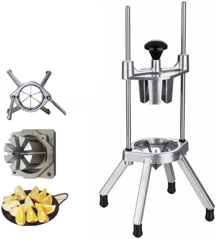 Multifunctional Fruit Divider Manual Fruit slicer Commercial Fruit Slicer Household Stainless Steel Vegetable Cutter (8 slices)