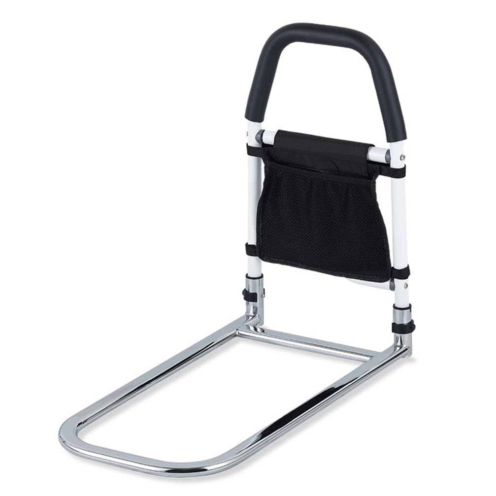 Aufstehhilfe Bett Bettgitter Für Senioren Und Behinderte – Sicherheits-Bettgriff,Geländer Und Abnehmbarem Design, Einfache Installation,Silber