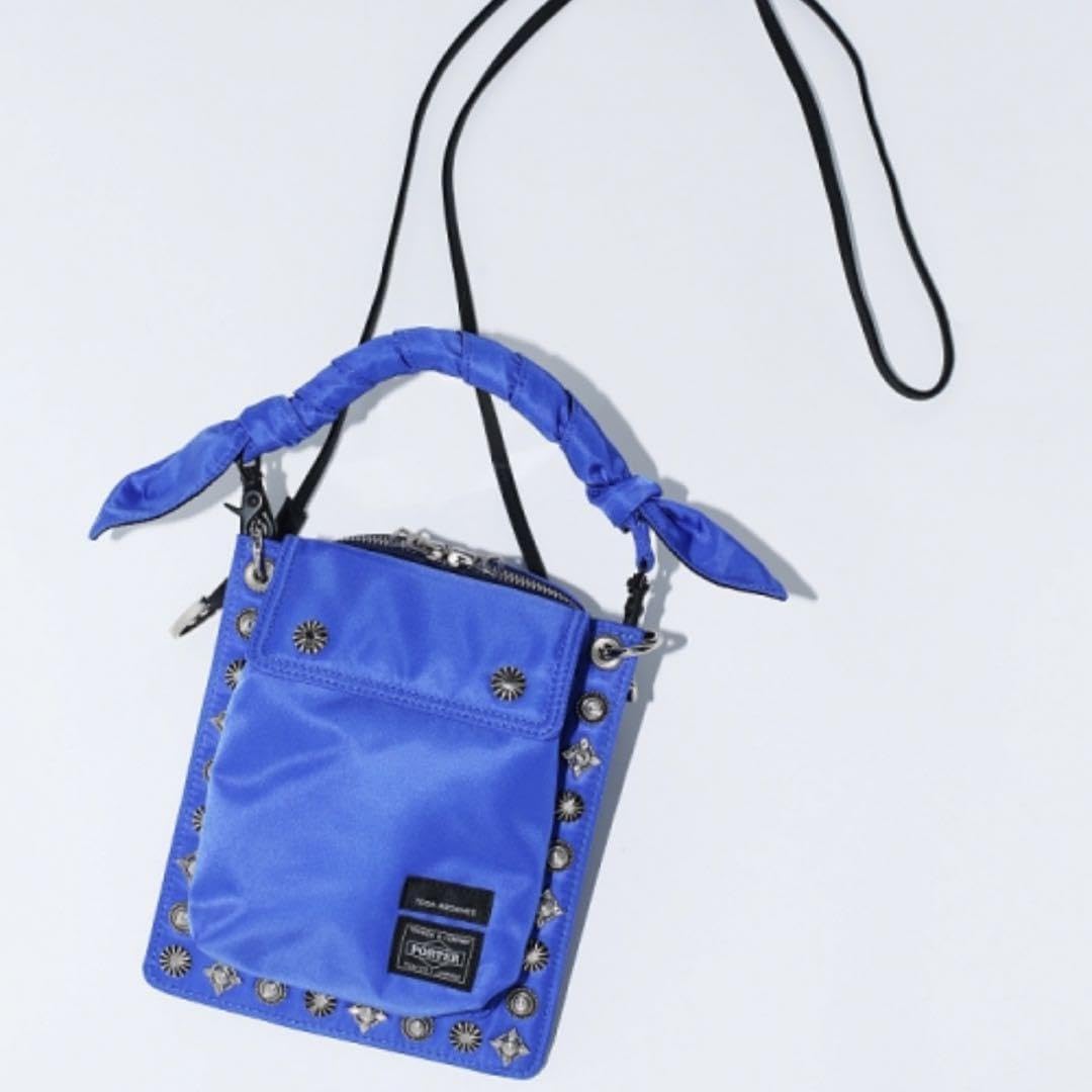 Amazon.co.jp: PORTER x TOGA ショルダーポーチ 限定 ブルー : おもちゃ