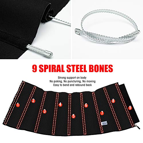 Latex Waist Trainer Corset Underbust Sport Cincher Womens Workout Body Shaper4