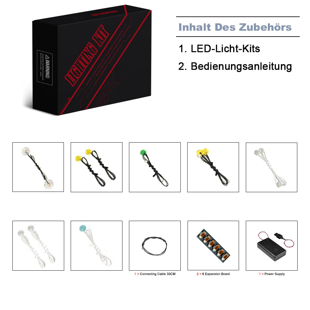 Led Licht Set für Lego 10329 Icons Mini Pflanzen (Kein Lego), Dekorationsbeleuchtungsset für Lego Tiny Plants 10329 Kreative Spielzeug