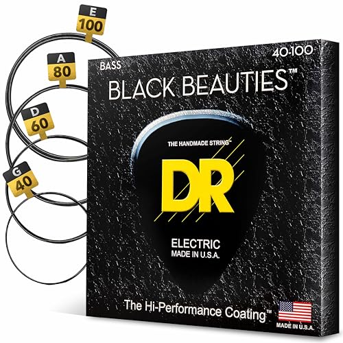 DR Strings - Black Beauties - Bass Guitar Strings...