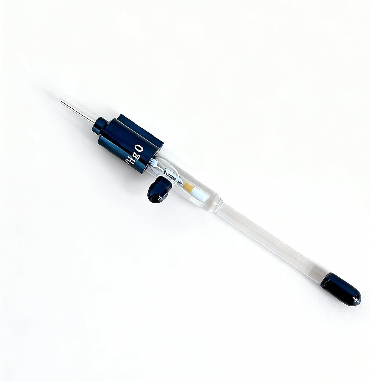 TBQATNTS Mercury Oxide Electrode, Glass Mercuric Oxide Reference Electrode Single Salt Bridge,R0501