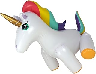 LABRIMP Spray Water Blow up Sprinkler Big Mouth Sprinkler Kids Outdoor Playset Inflatable Water Sprinkler Kids Sprinkler L...