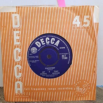 JET HARRIS and TONY MEEHAN footstomp. diamonds. 7" vinyl SINGLE. F11563