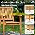 HERA'S HOUSE 9 Pieces Outdoor Dining Set, Wooden Patio Table and Chairs, Rectangular Expandable Acacia Wood Table Chairs Set for Backyard Garden Lawn Deck