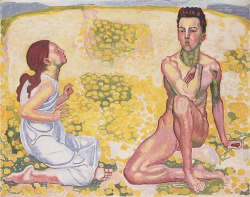 Tableau le printemps Ferdinand Hodler pour décoration murale salon