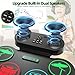 Electronic Drum Set, 9-Pads MIDI Practice Roll-Up Drum Pad with Headphone Jack Built-in Dual Speaker Drum Sticks and Pedals, Great Holiday Xmas Birthday Surprise for Kids and Adults