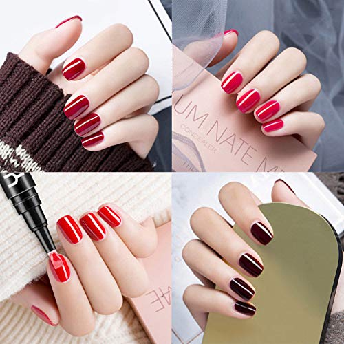 Nagellackstift, 3 in 1 Nagellack Stift One Step UV Nagellack Nail Polish Pen UV Gel Nagelgel Nail Polish LED Gel… – Bild 5