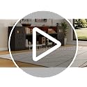 95" Farmhouse TV Stand, Large Entertainment Center for TV up to 100", Black image 7
