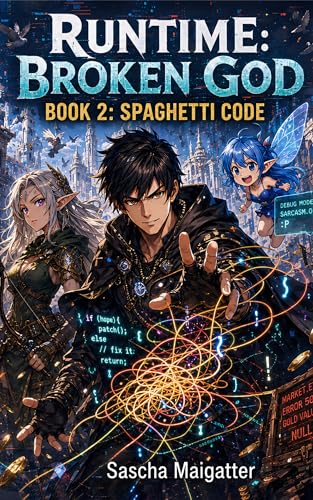  Runtime Broken God: Spaghetti Code: A LitRPG Adventure (Runtime Broken God [EN] Book 2) (English Edition)