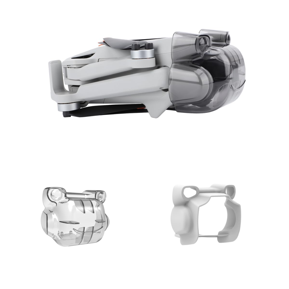 Mini 3 Lens Cap + Lens Hood Gimbal Guard Protector for DJI Mini 3 Drone Accessories (not for DJI Mini 3 Pro)