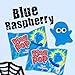 Ring Pop Individually Wrapped Blue Halloween Candy, 30 Ct Bulk Lollipop Pack, Raspberry Flavored Lollipop Suckers for Kids, Fun Candy Bulk for Trick or Treat, Halloween Bowls, Gifts, Party Favors