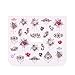 Produktbild 1 Blatt Nagel Wasser Aufkleber Transfer Aufkleber Blume Schmetterling Rose Mischmuster Bunte Nail Art DIY Design Dekorationen-8-,