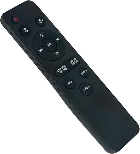 Miniatura 5 de Control remoto de repuesto aplicable para altavoz ONN Soundbar 100019624 100020788 100024201 100008045 Barra de sonido Sistema de cine en casa