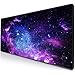 AILRINNI Tappetino Mouse Gaming - Grande Mouse Pad XXL 800x400mm, Tappetino per Mouse da Gioco, Base in Gomma Antiscivolo Tappetini Mouse per Computer e Laptop - Galassia
