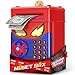 Ltteaoy Salvadanaio Conta Soldi per Bambini, Cassaforte Elettronica Digitale con Password, Inserimento Automatico Banconote, Gioco Educativo Spider per 3-12 Anni immagine