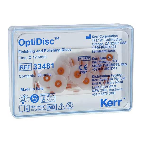 Axis Dental 33481 NTI OptiDisc 12.6mm Fine Translucent 80/Pk