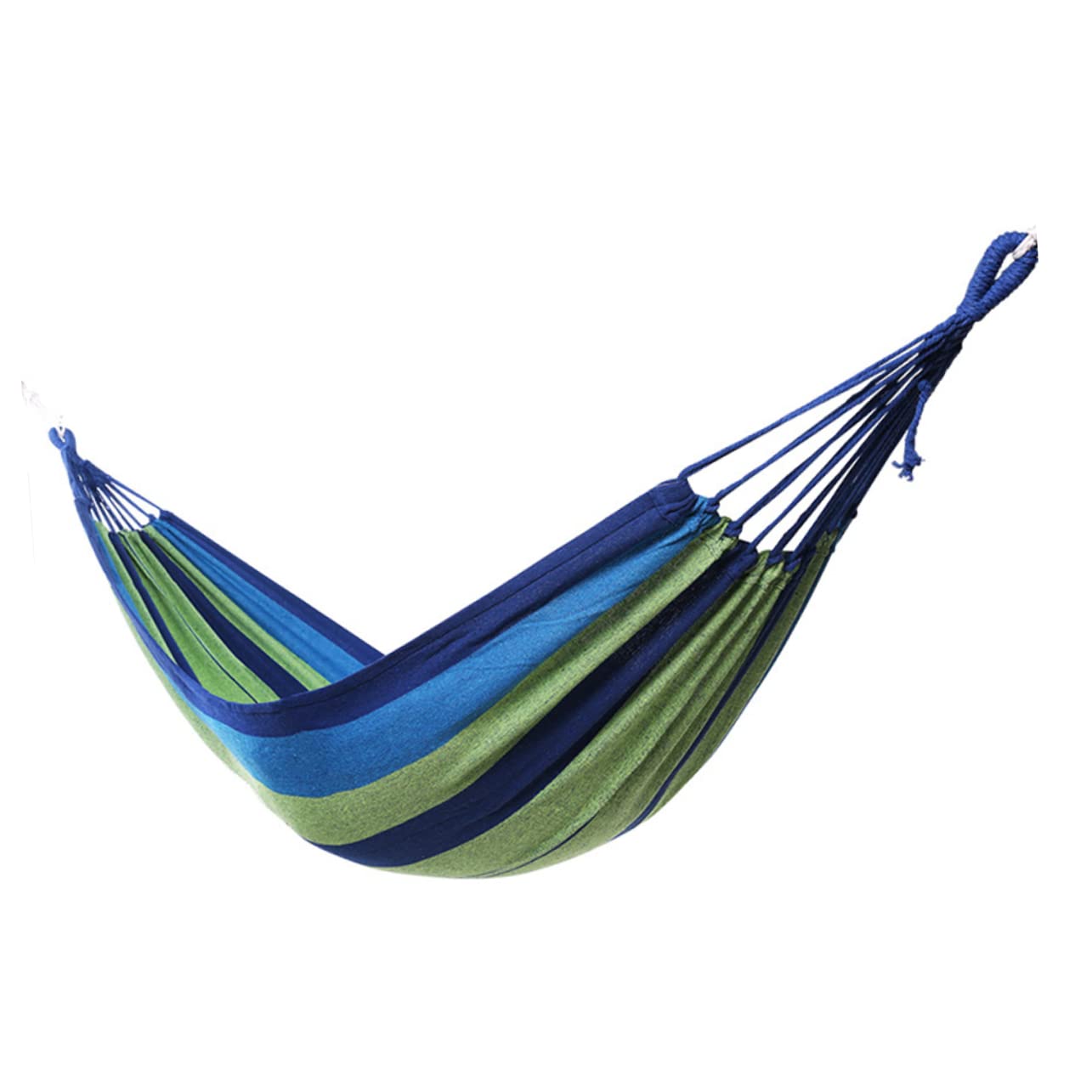Hamac de jardin double en toile lit suspendu pliable pour intérieur et voyage