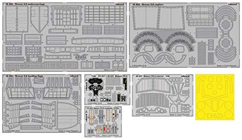 Meteor FR.9 Eduard BIG49211 maquette Airfix photo etch 1/48