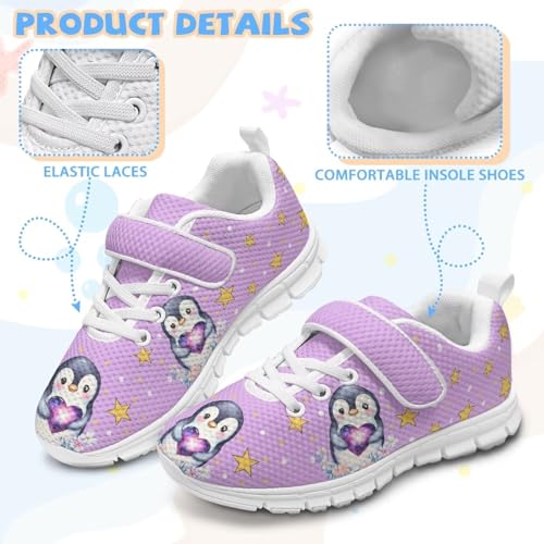 Kids Sports Sneakers Breathable Strap Athletic Tennis Shoes Outdoor Non Slip Boys Girls Running Walking Shoes US 11-15 5
