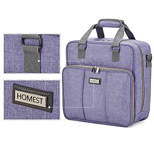 Homest Heat Press Machines Carrying Case, Compatible With 9 X 9 Inches Cricut Easy Press 2, Purple #TOP3