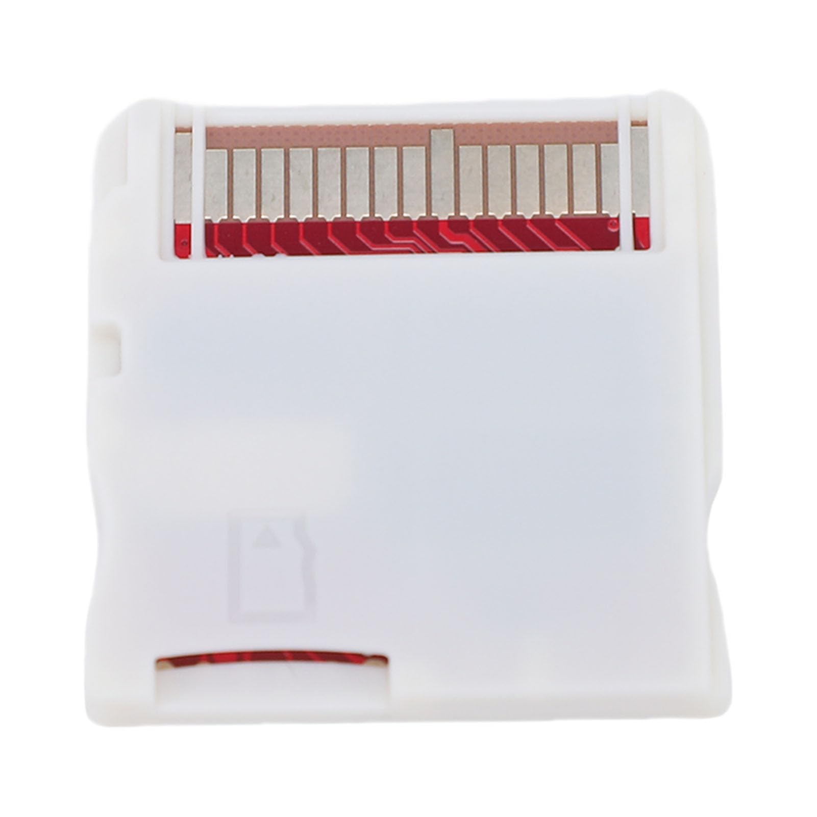 Annadue Carte Mémoire de Jeux Vidéo NDS pour Système R4 Flashcart WOOD, Adaptateur de Carte Mémoire de Jeu pour Consoles Professionnelles pour NDS/MD/GB/GBC/pour Famicom/PCE (Ensemble WOOD HK Blanc)