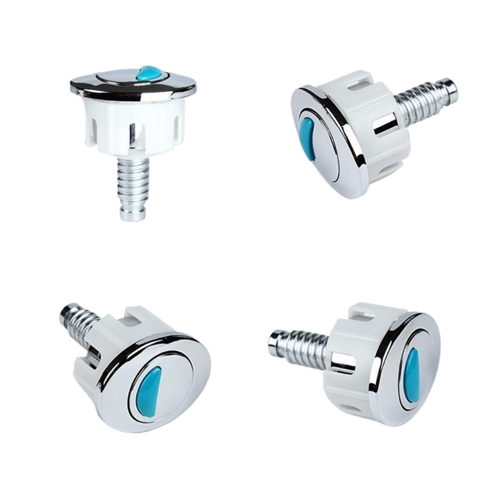 Toilet Flush Button Oval Dual Toilet Button Flush