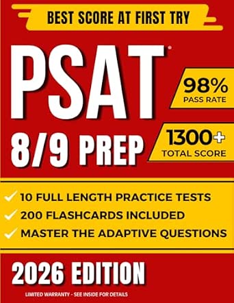 PSAT 8/9 Prep: The Complete Guide to Ace the Digital Exam and Achieve ...
