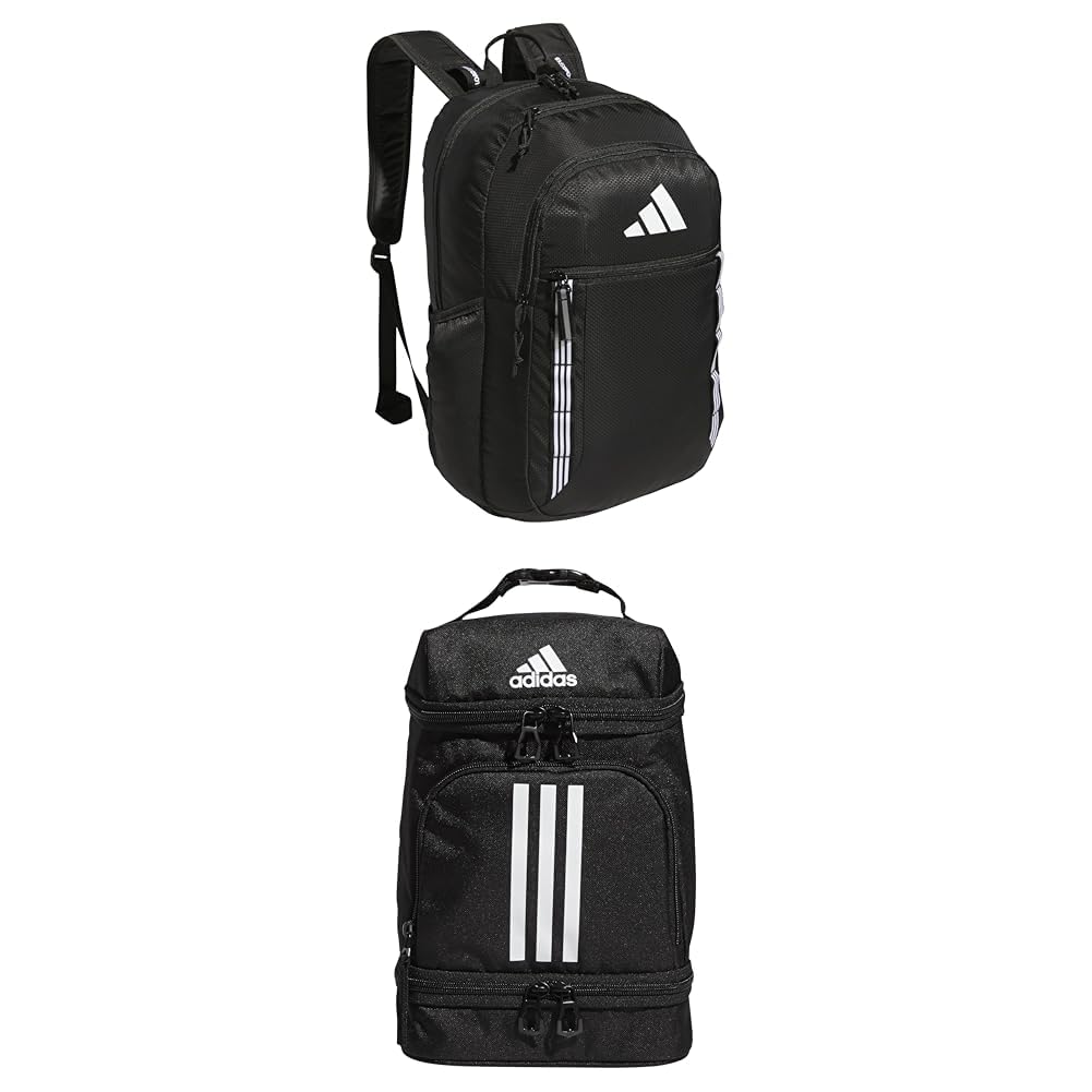 adidas Unisex Excel Backpack + Insulated Lunch Bag