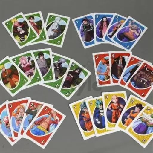 Image of Anim'e Cards Game Play with Family and Friends and Ideal for Parties, Travel, and Family Gatherings (Pack of 1)