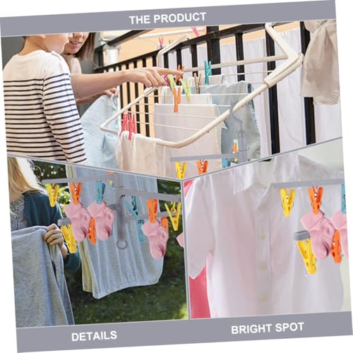 Étendoir à linge rotatif idéal pour optimiser l'espace du balcon ou studio - 4